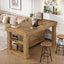 Preventa - Mueble Isla Cocina Premium Diseño Rustico 140 CM - Spacemarket