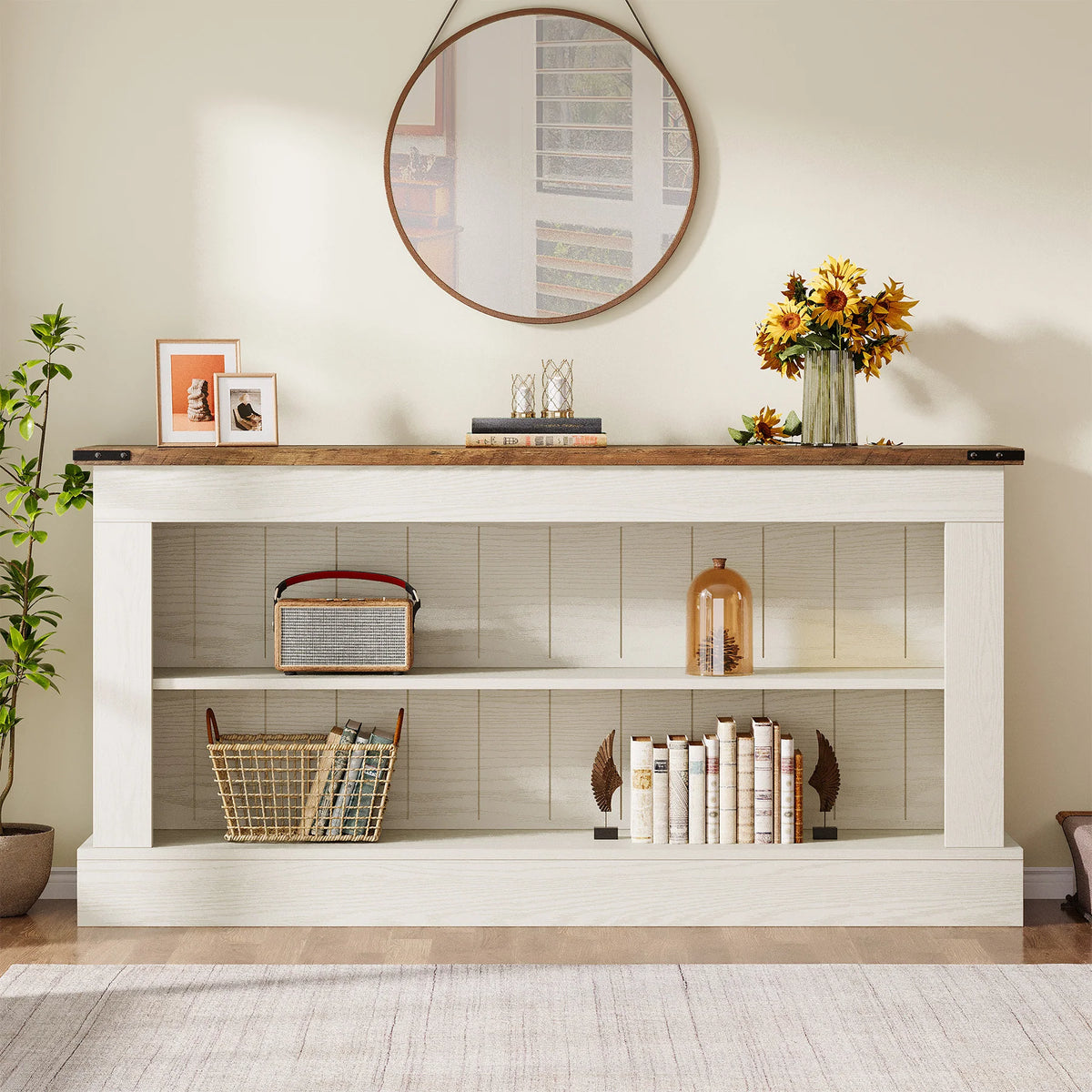 Preventa - Arrimo Recibidor Blanco Premium Diseño Rustico Moderno - Spacemarket