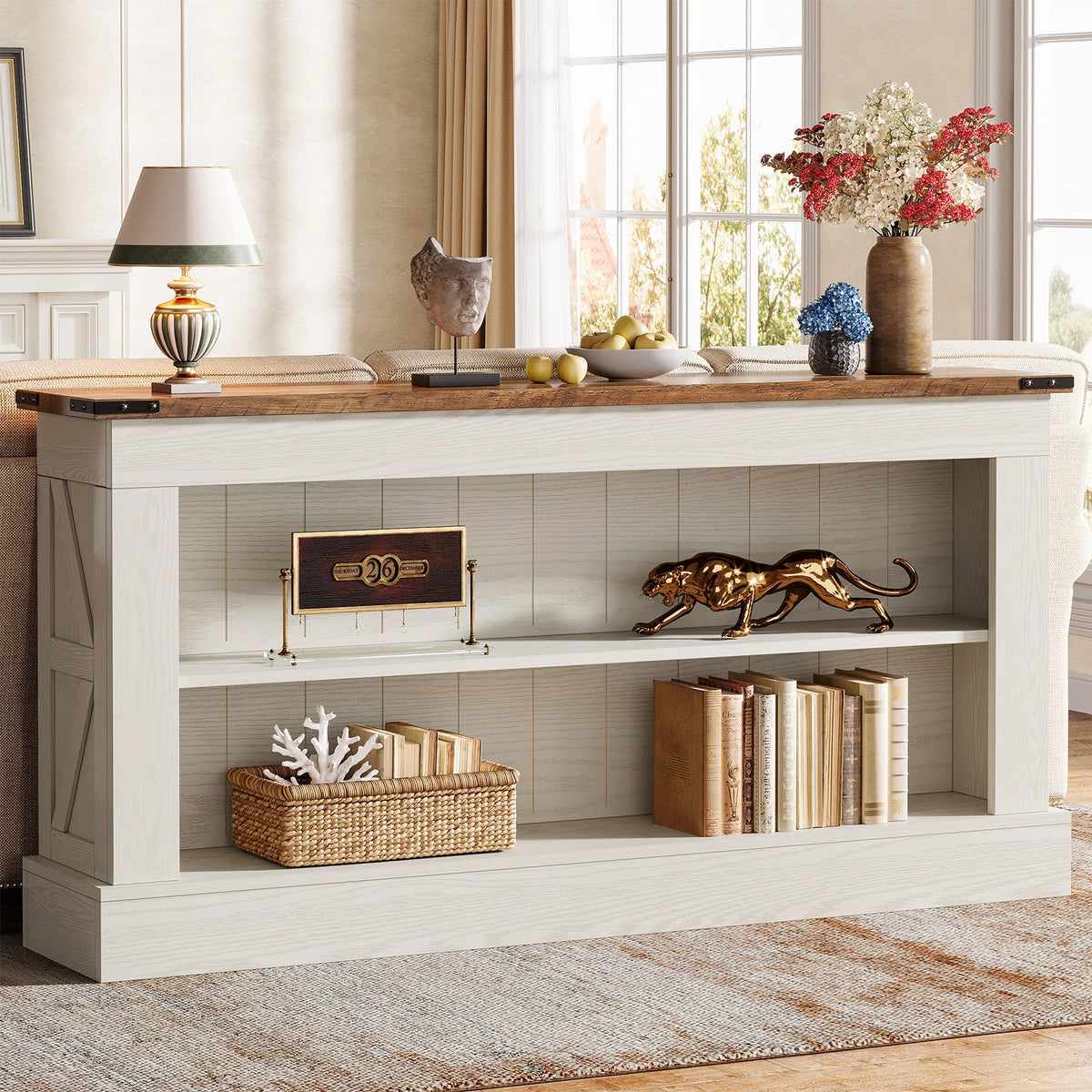 Preventa - Arrimo Recibidor Blanco Premium Diseño Rustico Moderno - Spacemarket