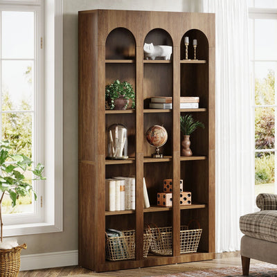 Mueble Estante Librero Biblioteca Forma Arqueada Premium - Spacemarket