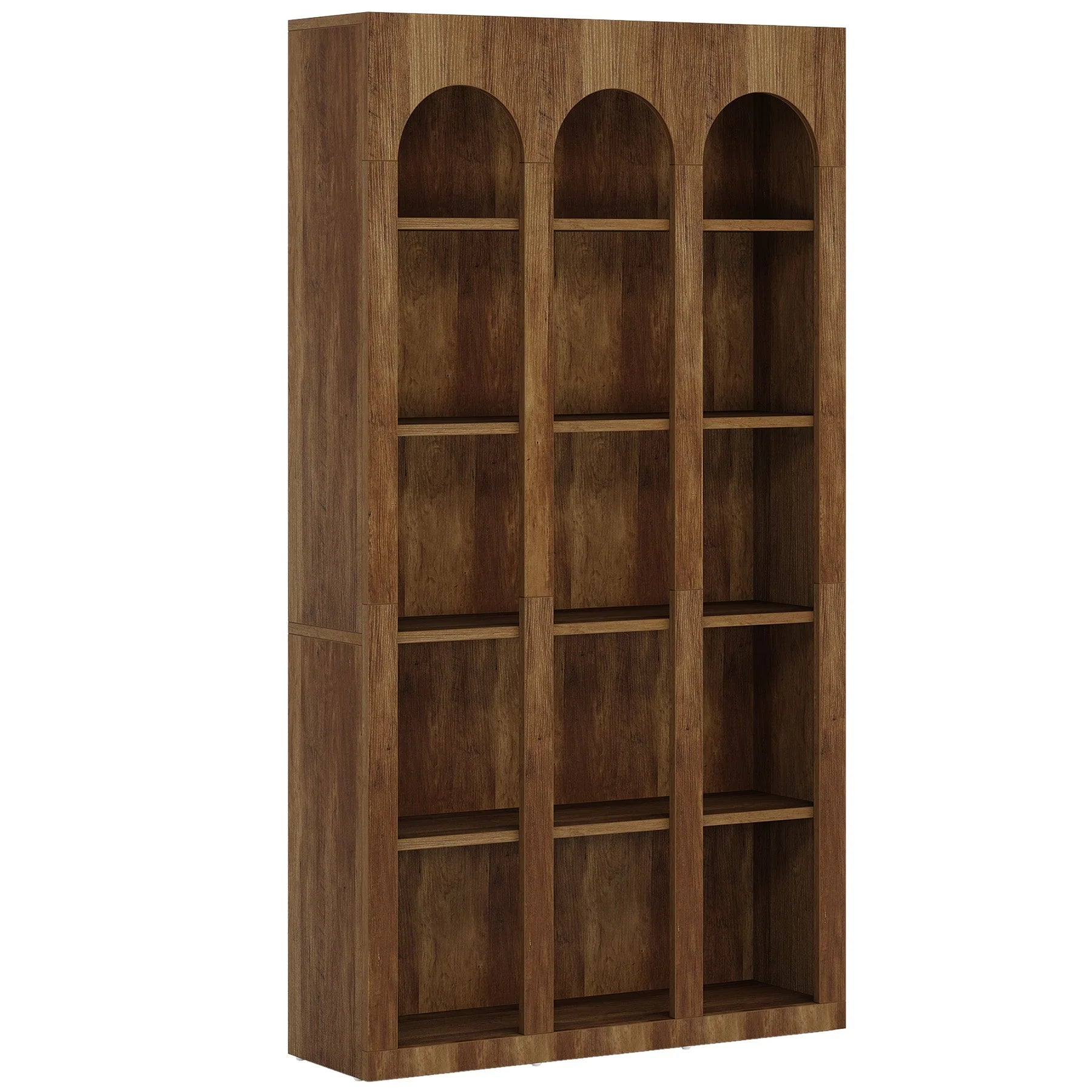 PREVENTA - Mueble Estante Librero Biblioteca Forma Arqueada Premium - Spacemarket