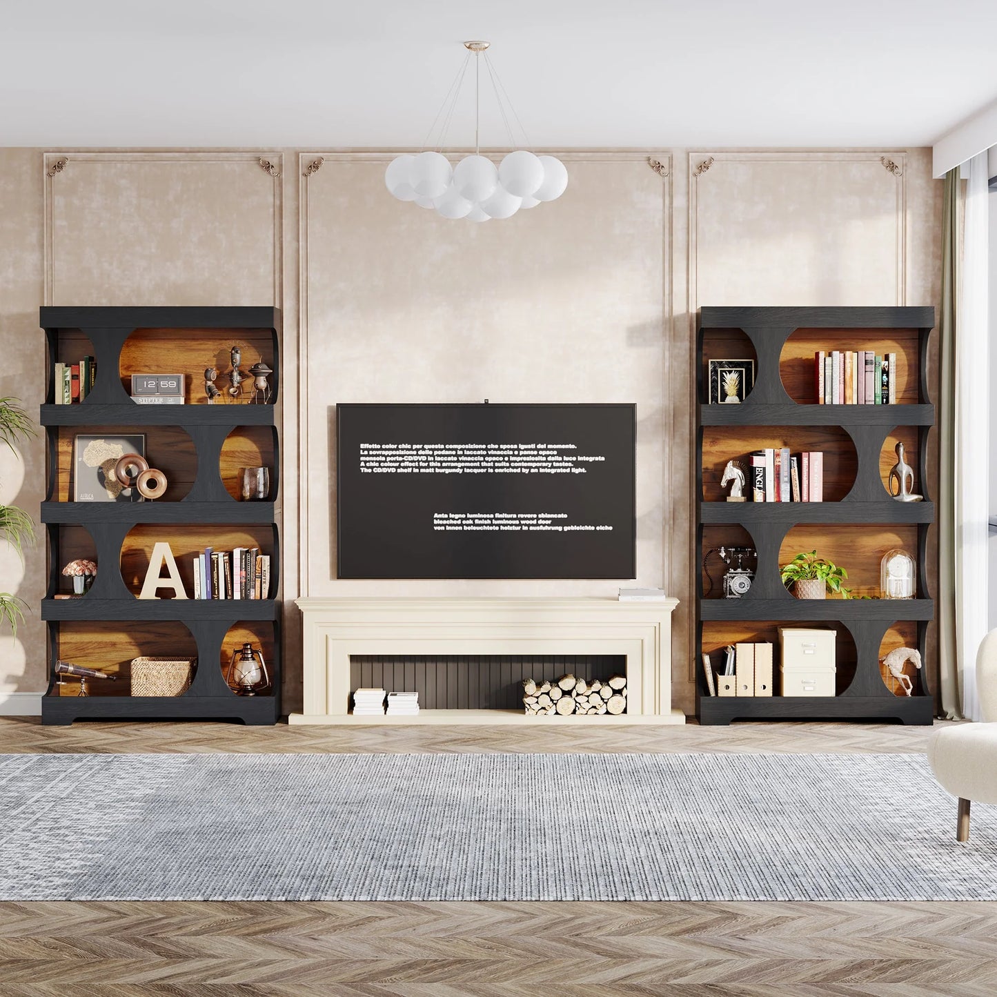 PREVENTA - Mueble Estante Librero 180 Cm Diseño Premium - Spacemarket