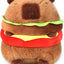 Peluche Capibara Hamburguesa Felpa Animal Kawaii