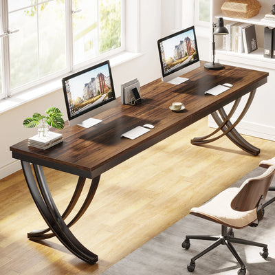 Escritorio Industrial Premium Grande 200 Cm Para 2 Personas