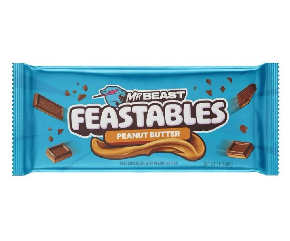 Dulces Chocolate Mr Beast Feastables 60g Nuevo Envase