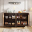 Preventa - Set De 2 Gabinetes Buffet Ratan Natural Premium - Spacemarket