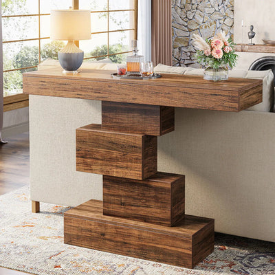 Mueble Recibidor Arrimo Premium -  Diseño Rústico