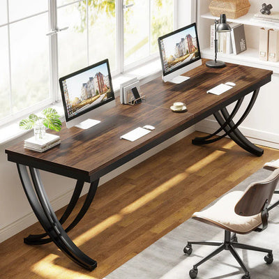 Escritorio Industrial Premium Grande 200 Cm Para 2 Personas