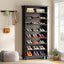 Mueble Estante Zapatero  Negro Lujo Premium Con Luz - Spacemarket
