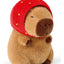 Peluche Capibara Carpincho Con Gorro Desmontable 35 Cm