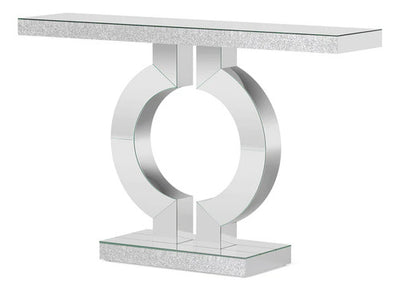 Mueble Arrimo Espejo Con Forma De 0 Lujoso Moderno
