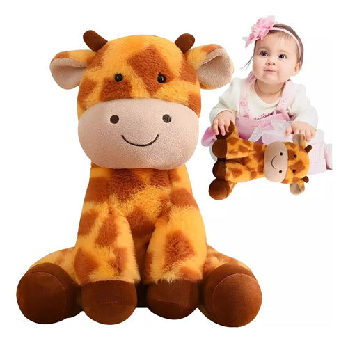 Peluche Jirafa Felpa Suave 35 Cm Kawaii