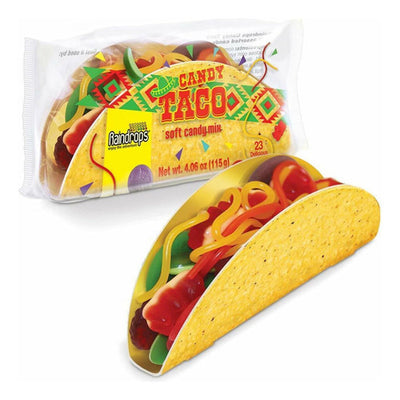 Dulces Gomitas Con Forma De Taco Mexico 115g