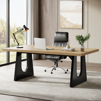 Escritorio Ejecutivo Bicolor Premium Elegante 180 Cm