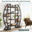 Mueble Estante Estilo Industrial Forma Ovalada Premium
