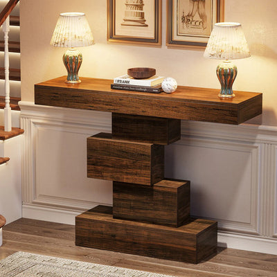 Mueble Recibidor Arrimo Premium -  Diseño Rústico - Spacemarket