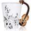 Taza Con Forma De Violin Musica 350 Ml