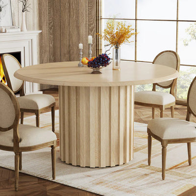Mesa Comedor Cocina Circular Estilo Moderno Premium