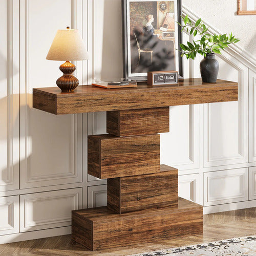 Mueble Recibidor Arrimo Premium -  Diseño Rústico - Spacemarket
