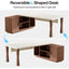Escritorio Ejecutivo En L Con Cajonera Premium 180 Cm - Spacemarket