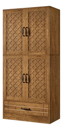 Mueble Estante Despensa Cocina Rustico Lujo Premium