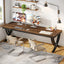 Escritorio Industrial Premium Grande 200 Cm Para 2 Personas - Spacemarket