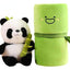 Peluche Oso Osito Panda Bambú Kawaii Con Estuche