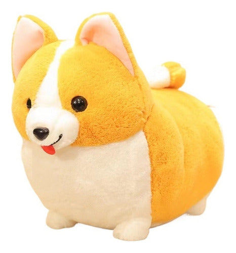 Peluche Perro Corgi Felpa Suave 40 Cm