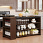 Mesa Isla Bar Cocina 140 Cm 5 Estantes Premium