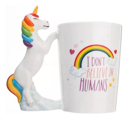 Taza Mug Unicornio Kawaii 350 Ml