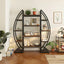 Mueble Estante Estilo Industrial Forma Ovalada Premium