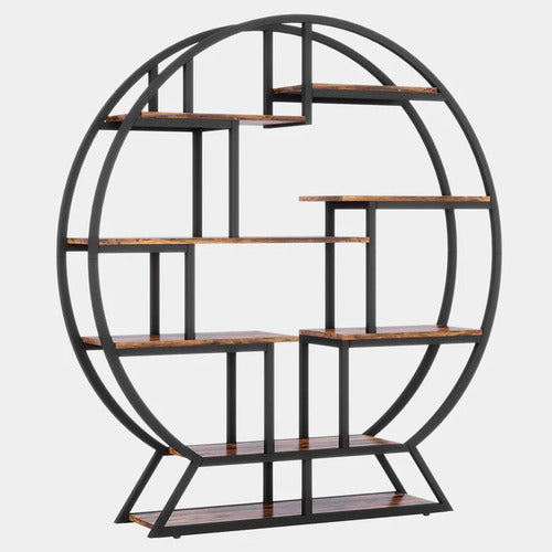 Mueble Estante Estilo Industrial Redondo Premium Robusto