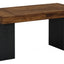 Escritorio Ejecutivo Bicolor Base Pedestal Premium 140 Cm Marrón - Spacemarket