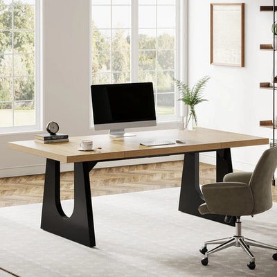 Escritorio Ejecutivo Bicolor Premium Elegante 180 Cm