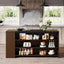 Mesa Isla Bar Cocina 140 Cm 5 Estantes Premium