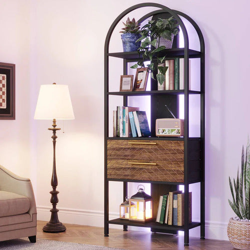 Mueble Estante Librero Industrial Forma Arqueada - Spacemarket