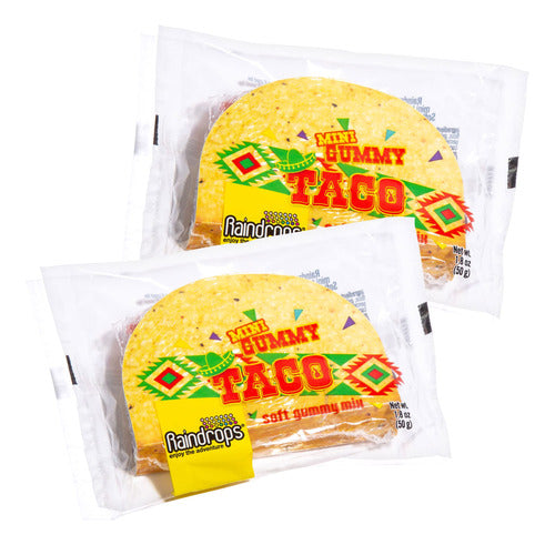 Dulces Gomitas Con Forma De Taco Mexico 115g