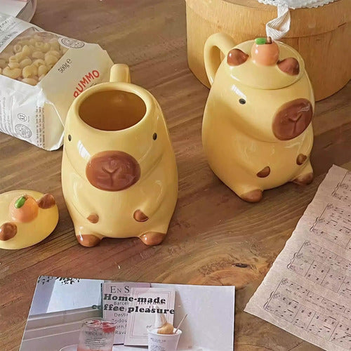 Taza Capibara 3d Carpincho - Spacemarket