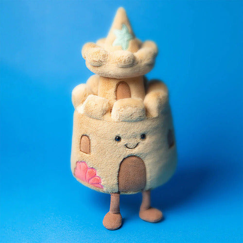 Peluche Premium Forma Castillo De Arena Jellycat