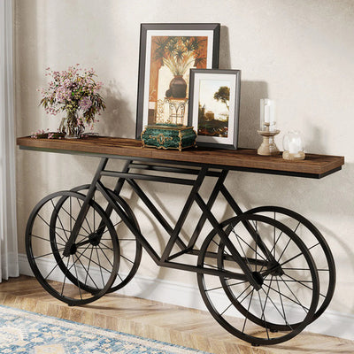 Arrimo Industrial Vintage Metal Forma Bicicleta Premium