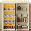 Mueble Zapatero Premium 8 Niveles Ajustables 32 Pares Zapatos - Spacemarket