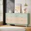 Cómoda Moderna Elegante Premium 6 Cajones Verde Menta