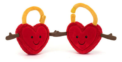 Peluche Premium Para Parejas Candado De Corazon Jellycat