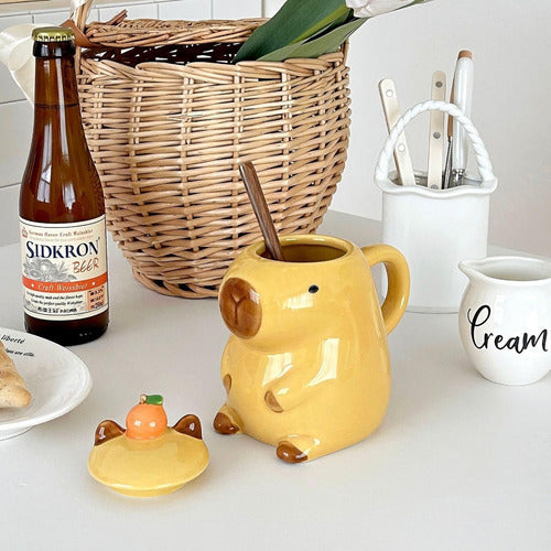 Taza Capibara 3d Carpincho - Spacemarket