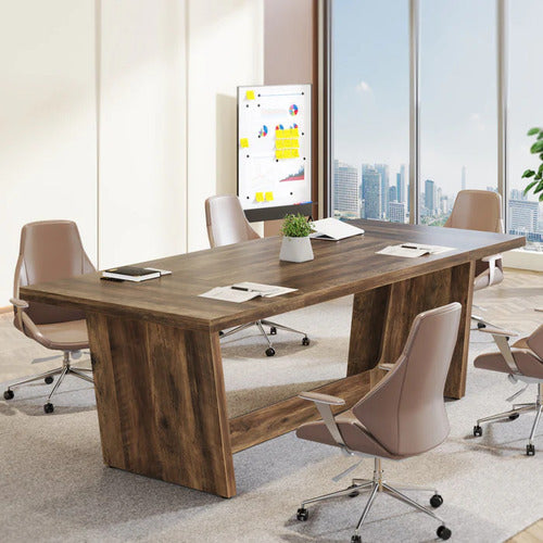 Escritorio Ejecutivo Acabado Tipo Madera Premium 180 Cm