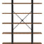 Estante Librero Industrial 5 Niveles Premium Diseño Abierto