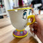 Taza Tazón Mug 3d Chip Bella Y La Bestia - Spacemarket
