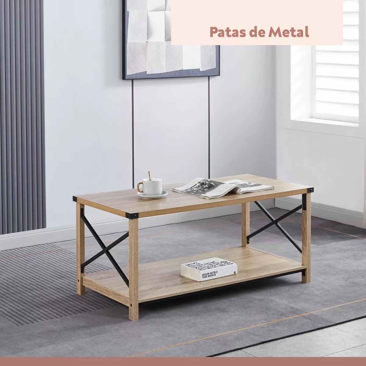 Mesa De Centro Madera