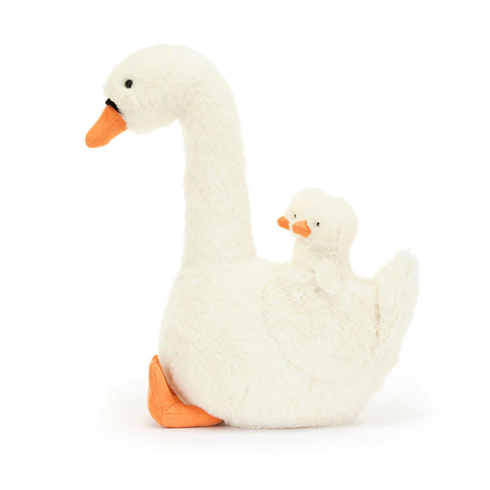 Peluche Ave Cisne Con Hijos Premium Jellycat Londres