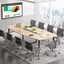 Preventa - Mesa Conferencia Reunion 244 CM Diseño Moderno Pasacables - Spacemarket